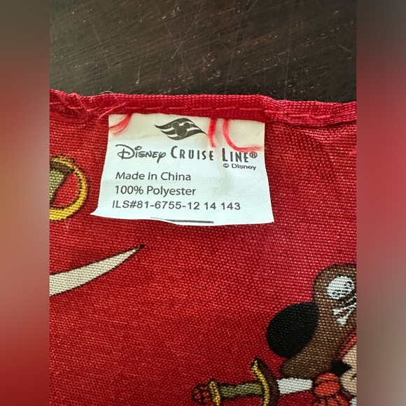 Disney Cruise Pirates of Caribbean Bandana - Picture 4 of 4
